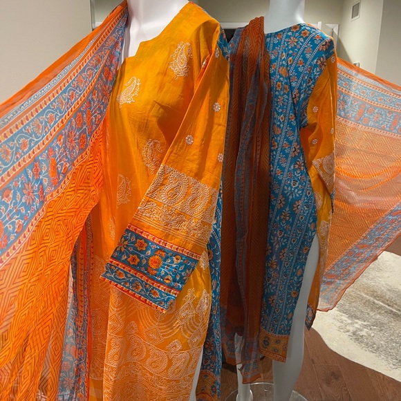 Salwar Kameez Dresses & Skirts - Xxl indian pakistani 3 piece salwar kameez